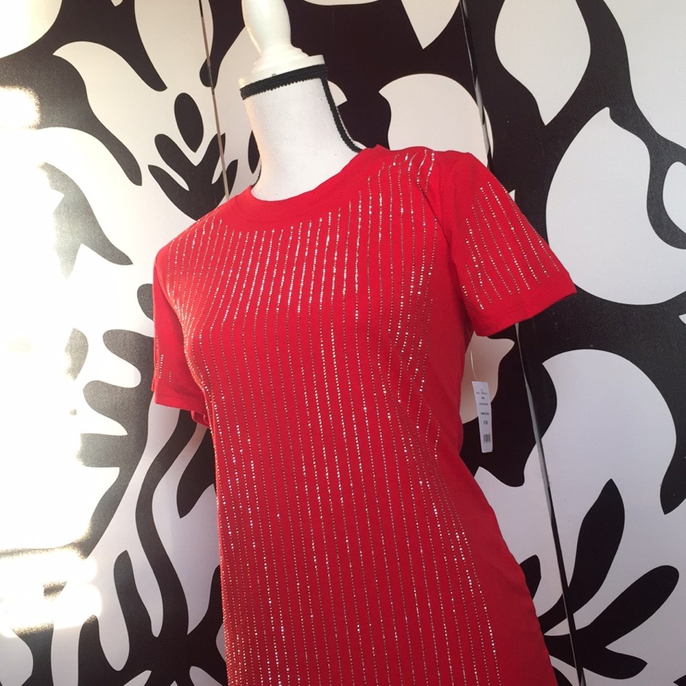 SALE‼️😍Rhinestone Red Dress